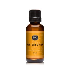 P&J Fragrance Oil Butterscotch 30ml - Candle Scents, Soap Making, Diffuser Oil, Fresh Scents