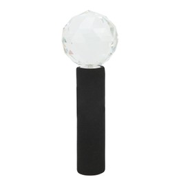 60mm Crystal Ball Photography Lens Ball Decorative Photography Glass Ball with 1/4 Inch Thread Sponge Rod
