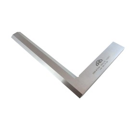 Kinex 4001-03- 200 Machinist Knife Edge Solid Inspection Square 8 x 5 x 5/16 Inches Thick (200 mm x 130 mm) DIN 875/00 (Square w/in 4 microns or 0.0001 Inches)