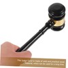 Operitacx 4pcs Wooden Judge Gavel Hammer Court Tool Comfortable Grip