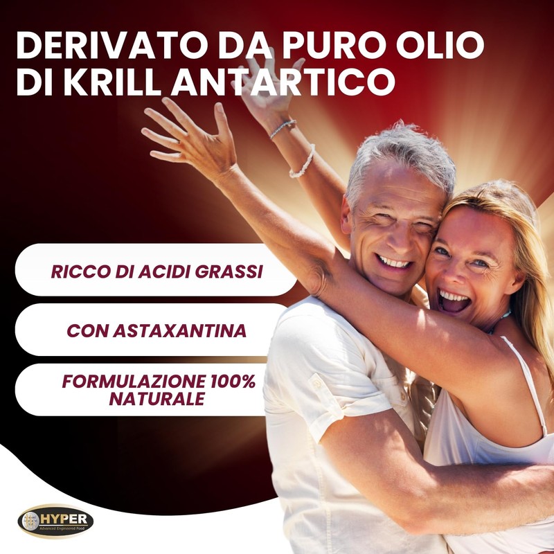 Hyper KRILL OIL OMEGA 3 1000 mg | Olio di