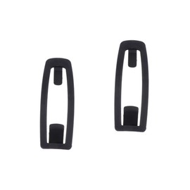 NIYANGLE 2 Pcs Snow Goggles with Buckle Cycling Helmet Goggles Belt Clip Snow Glasses Strap Clip Riding Helmet Skiing Helmet Buckle Accessory Fitness Helmet Use Accessory Ski Glasses Abs