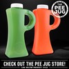 The Original Pee Jug - 2011mL (68oz) Spill-Proof Portable Urinals