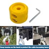 Bittwee Car Rubber Winch Stopper for ATV UTV Truck, Cable