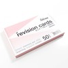 Silvine A6 Flash Cards, Revision & Study - Lined (50