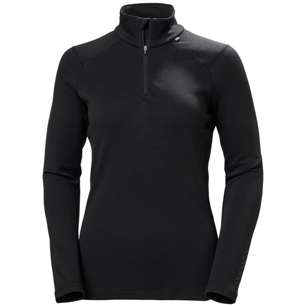 Helly-Hansen Women's LIFA Merino Midweight Half-Zip Base Layer, Warm Base-Layer-Underwear,