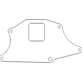 RAParts C5NE9513A E5NN8507AB Tractor Water Pump Mounting Gasket Fits Ford 2000 2110