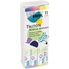 KREUL 17860 Triton Acrylic Marker Edge Powerpack, 11 Acrylic Paint