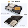TABITORA Travel Luggage Organizer Hanging Packing Cubes Portable Hanging Shelves