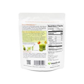 MAEDA-EN Matcha Booster Sweetened Green Tea Powder 80g Japanese Origin Resealable Pouch for Latte Smoothies and Baking 27142 1pk