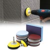 QWORK® 120 Pieces 3 Inch Sanding Discs Pad Set, Grit