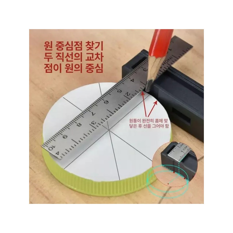 목공 삼각자 각자 눈금자 테이프 수평 직각자 목수 합금 [분리형