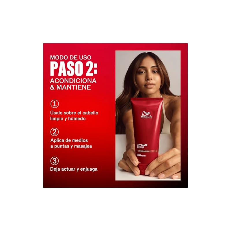 Wella Professional Ultimate Repair Acondicionador Reparador Daño 500ml
