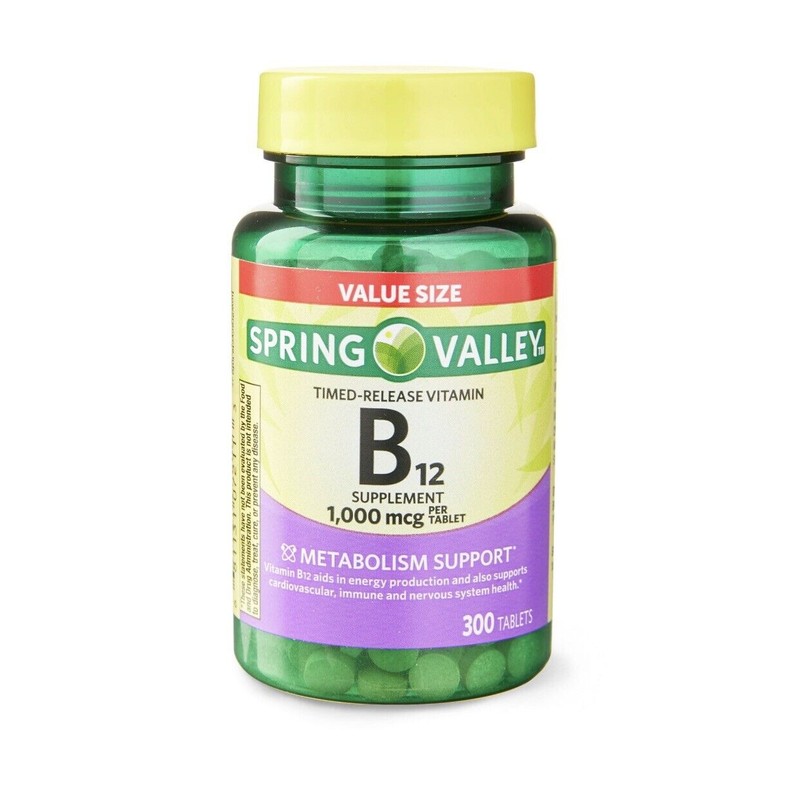 Spring Valley - Vitamin B-12 1000 mcg, Timed Release, 300