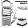 Premium Grade Stainless Steel Spaetzle Maker with Comfort Grip Handle,