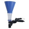 Hands Free Funnel Set With Secure Clamp and Transparent Lower