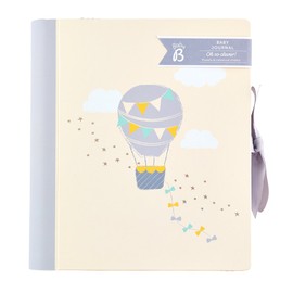 Busy B 6584 "Baby B Baby" Journal with Pockets and Stickers, Neutral