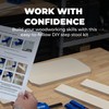 Kreg Woodworking Kit Step Stool - Easy Assembly Small Wooden