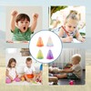 4 Pieces Spiral Cone Fidget Toy, 3D Printed Spiral Cone