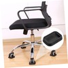 COHEALI 8pcs Rubber Anti-Slip Furniture Wheel Pads for Chairs Tables