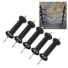 DAUERHAFT Electric Fence Handles, Fence Gate Grip Handles 5 Pack