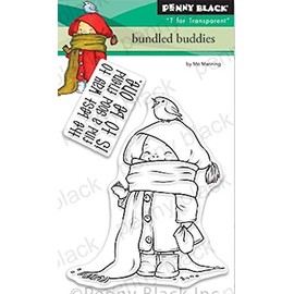 Penny Black 30-644 Bundled Buddies Clear Stamp Set