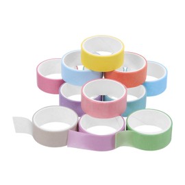 Set de 24 Cintas Washi Decorativas de Papel, Fáciles de Cortar y Seguras, Adecuado para Manualidades, Álbumes y Proyectos Creativos DIY