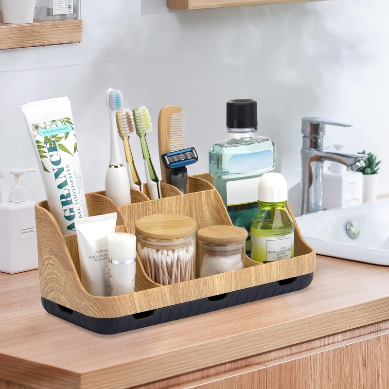 Bathroom Organizers and Storage - Detachable 7 Slots Kids Electric