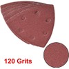 MACHSWON Triangular Sanding Paper,Triangle Oscillating Multi Tool,Hook and Loop Sanding