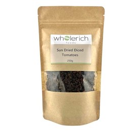 Sun Dried Tomatoes (Diced, Chopped) 250g - Wholerich Foods