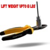 Magnetic Pickup Tool, LED Light, Extendable to 80 cm/31 inch,