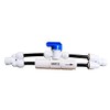 YZM Reverse Osmosis RO Flush Kit Valve for 100Gallon/200Gallon RO System Flow Restrictor, 1/4" Tube OD Ports. (550CC,100Gallon/200Gallon)