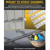 Wyckoff Universal Mounting Kit, 4 Pcs Unistrut Channel Mounting Plates,