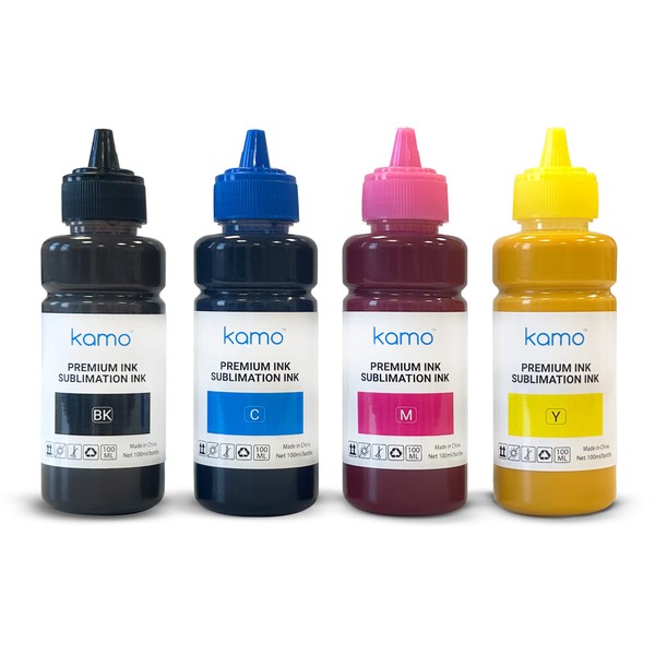 Kamo Sublimation Ink Heat Transfer Ink for T-shirts, Cups, Phone