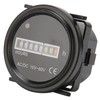 Boat Hour Meter 2.4in Diameter Maximum 99999.99H High Accuracy Mechanical