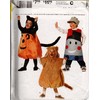 McCalls 7340 Childrens Pot Belly Mouse Pumpkin Train Lion Dinosaur