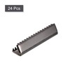 sourcing map 24 Pieces Belt Buckle End Tips, 30mm/1.18" Band