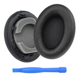 MMOBIEL Ersatz Ohrpolster für Sony WH-1000XM3 Noise Cancelling Kopfhörer Protein PU Kopfhörer Ohrpolster – Kopfhörer Ersatzpolster - Schwarz