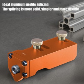 Aluminum Extrusion Tap Guide - Aluminum Profile Furniture,Professional Tapping Assistant Cutter Hardware Precise Positioning for Woodworking Fabrication Metalworking
