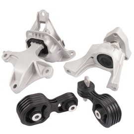 LOONGRIE Engine Motor and Transmission Mount Kit Compatible with 2018-2022 Accord 1.5L L4 Engine, Replace OE A65109 50820TVAA11 A65126 50880TVAA11 A65128 50890TVAA11 A65112 50850TVAA13 Set of 4