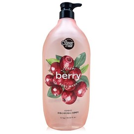 Aekyung Shower Mate Farmers Body Wash Cranberry Scent 1.2L 1200ml 1.2kg Berry / 샤워메이트 파머스 바디워시 크랜베리향 1.2L 1200ml 1.2kg 베리