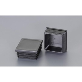 ESCO 2.4 x 2.4 inches (60 x 60 mm) Square Protective Cap (Black/2pcs) EA983FP-83