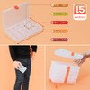 SOMELINE® Plastic Storage Box with 15 compartments | Stable sorting