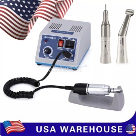 SHIYANG Dental Lab Marathon Electric Micromotor Unit /35K rpm Motor Polishing Handpiece - Full Kit