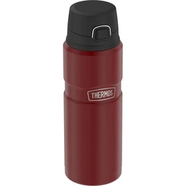 THERMOS Stainless King 24 Ounce Drink Bottle, Cranberry