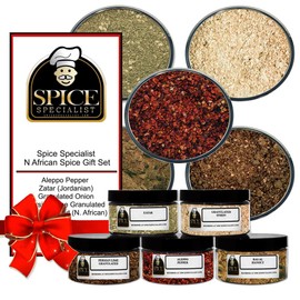 North African Spice Kit - Seasoning Spice Gift Sets - 5 Jar Set