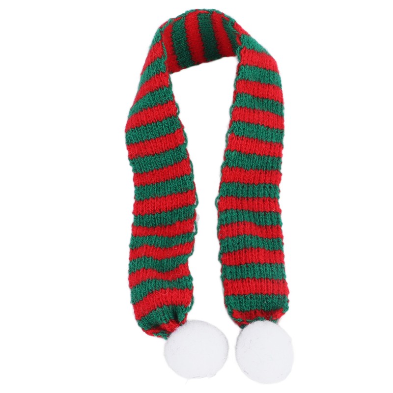 Bearded Dragon Santa Hat Cute Soft Scarf Adjustable Size Bright