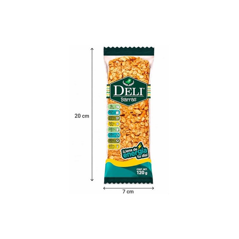 BARRAS CON VITAMINAS Y MINERALES| VARIOS SABORES | PACK 4