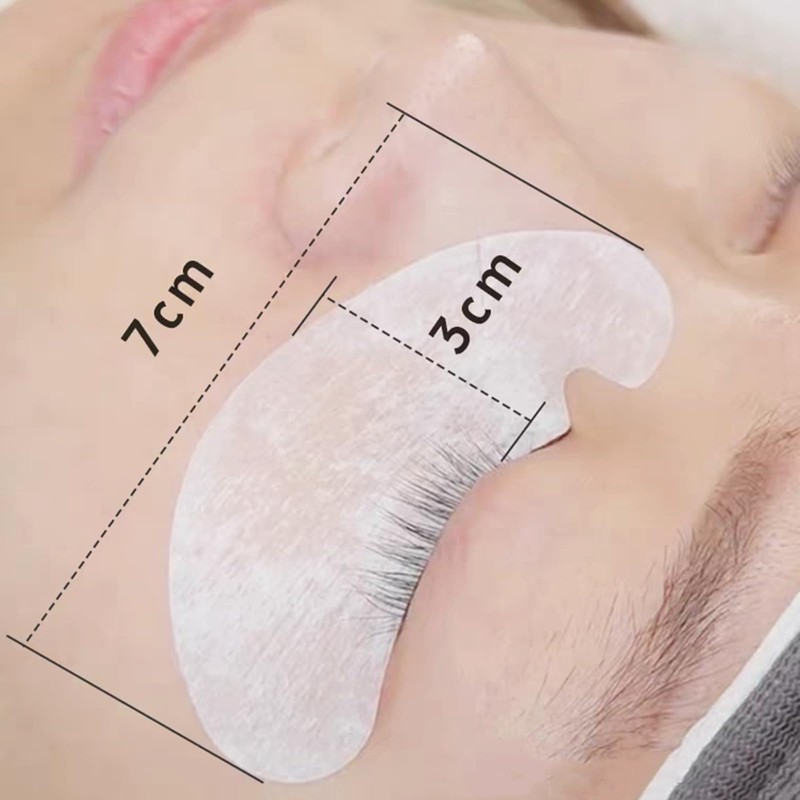 Eyelash Extensions Under Eye Gel Pads 50 Pairs U-Shape Lint-Free