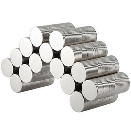 100 imanes pequeños de 0.472 x 0.039 in para nevera, imán decorativo para pizarra blanca, refrigerador, cocina, manualidades, oficina, imán